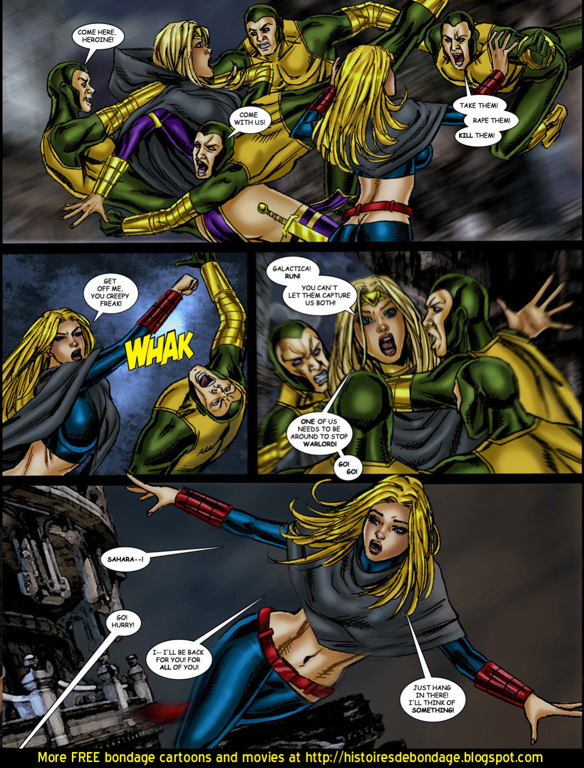 [matt johnson] 9 Superheroines vs Warlord Ch.2