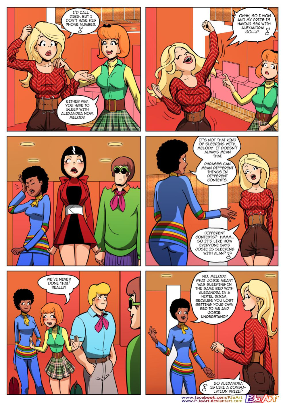 [mandygirl78]Of Dumb Dumbs and Pussycats[Josie and the Pussycats]