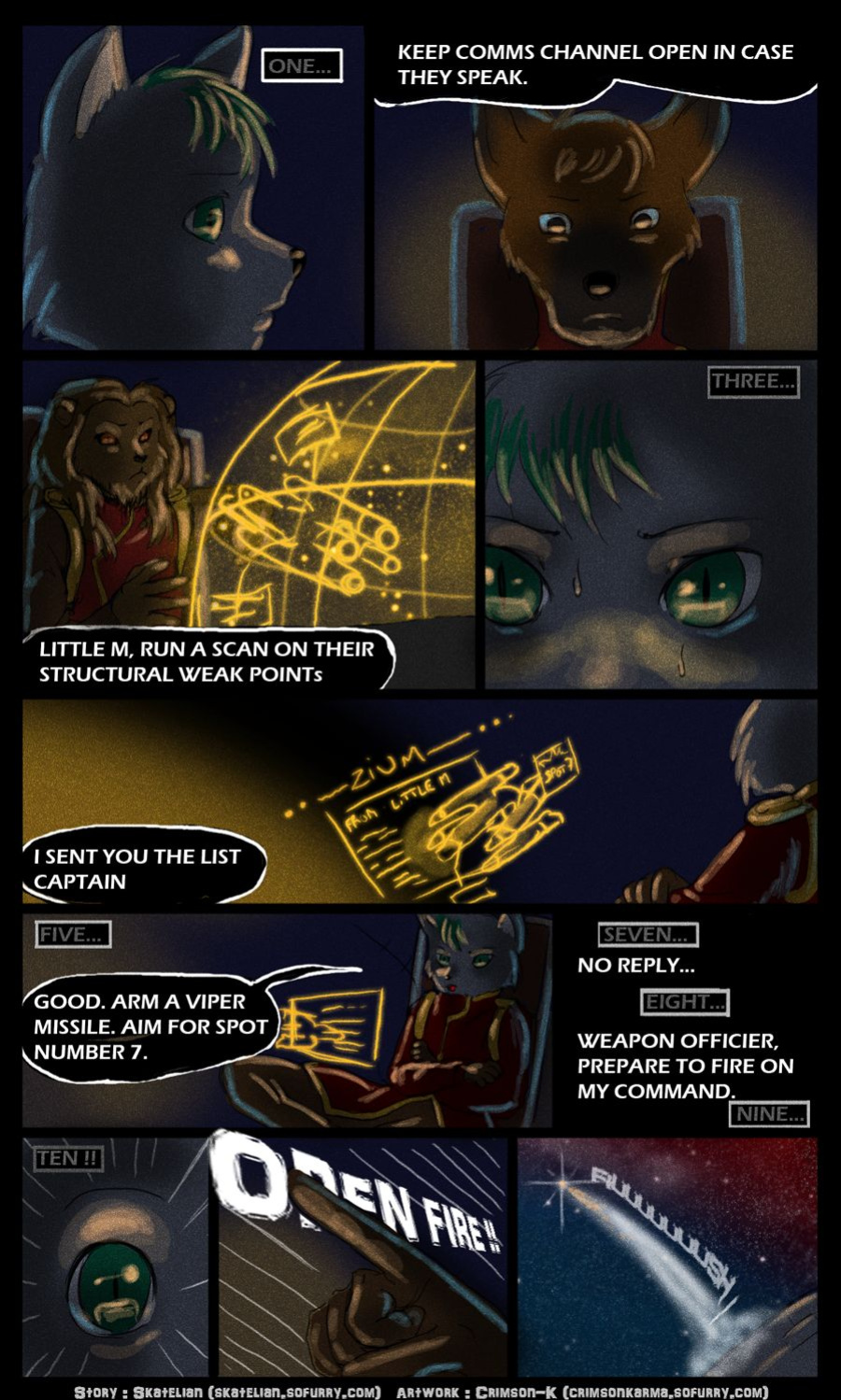 [Crimson Karma] In Space No One Can Hear You Moan