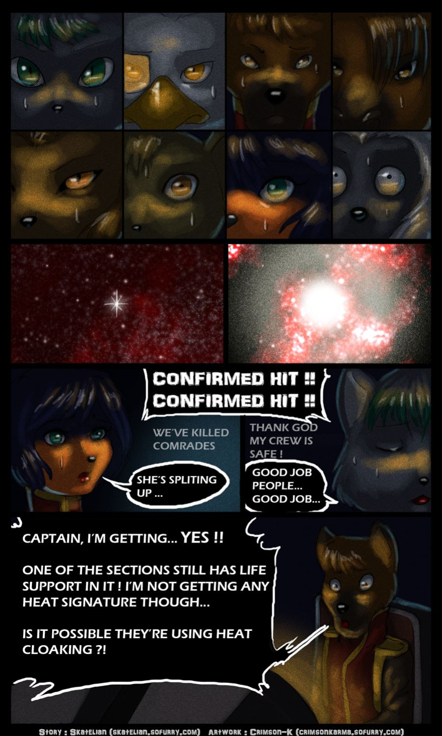 [Crimson Karma] In Space No One Can Hear You Moan