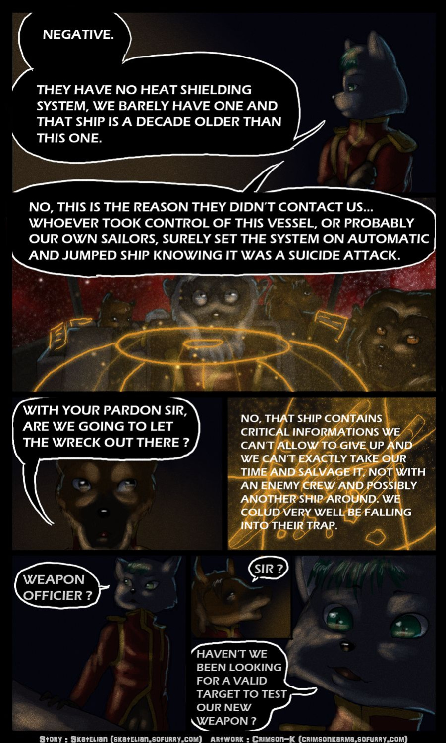 [Crimson Karma] In Space No One Can Hear You Moan