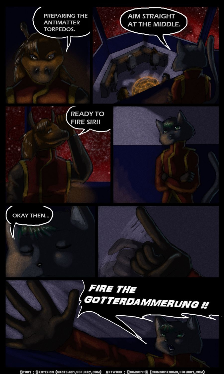 [Crimson Karma] In Space No One Can Hear You Moan