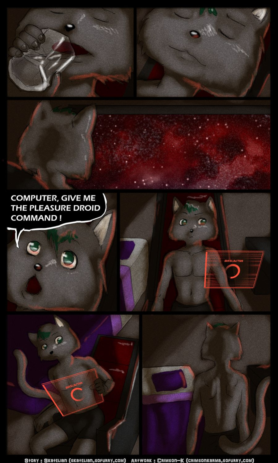 [Crimson Karma] In Space No One Can Hear You Moan