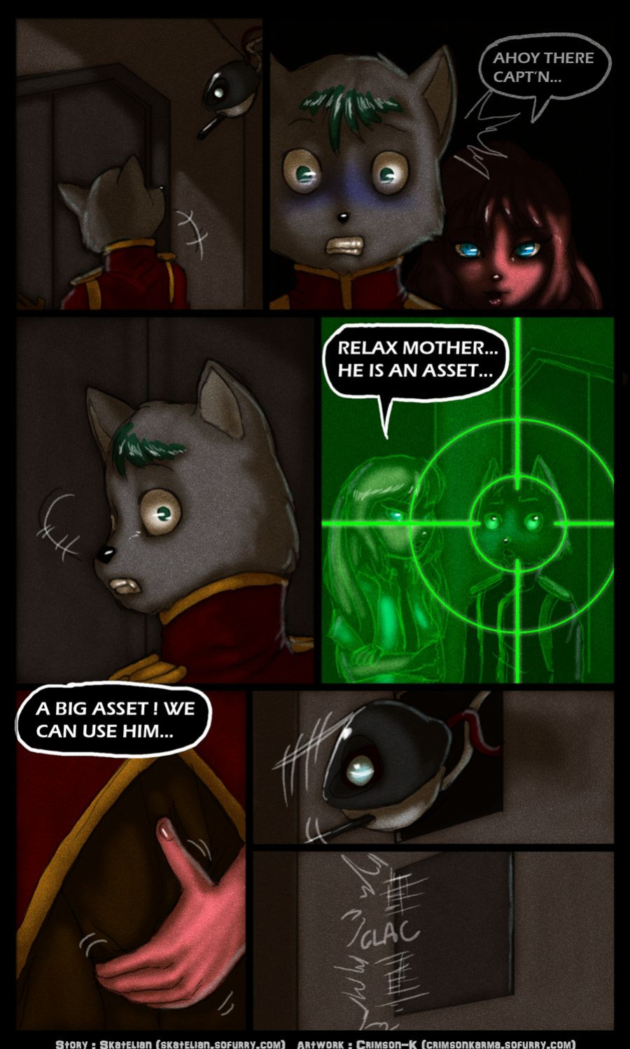[Crimson Karma] In Space No One Can Hear You Moan