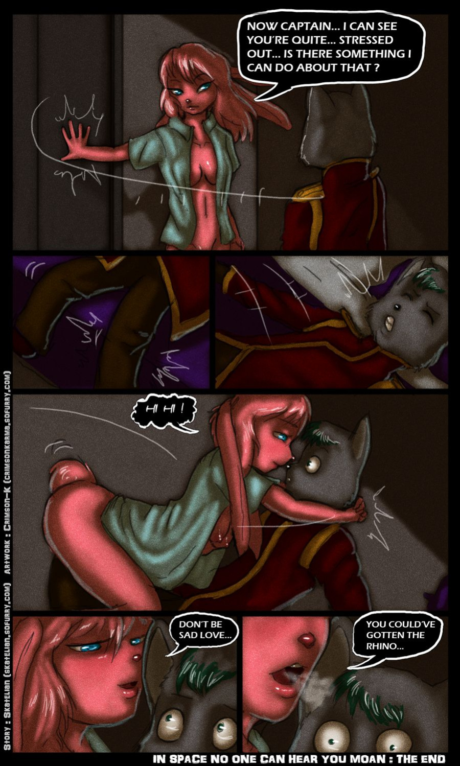 [Crimson Karma] In Space No One Can Hear You Moan