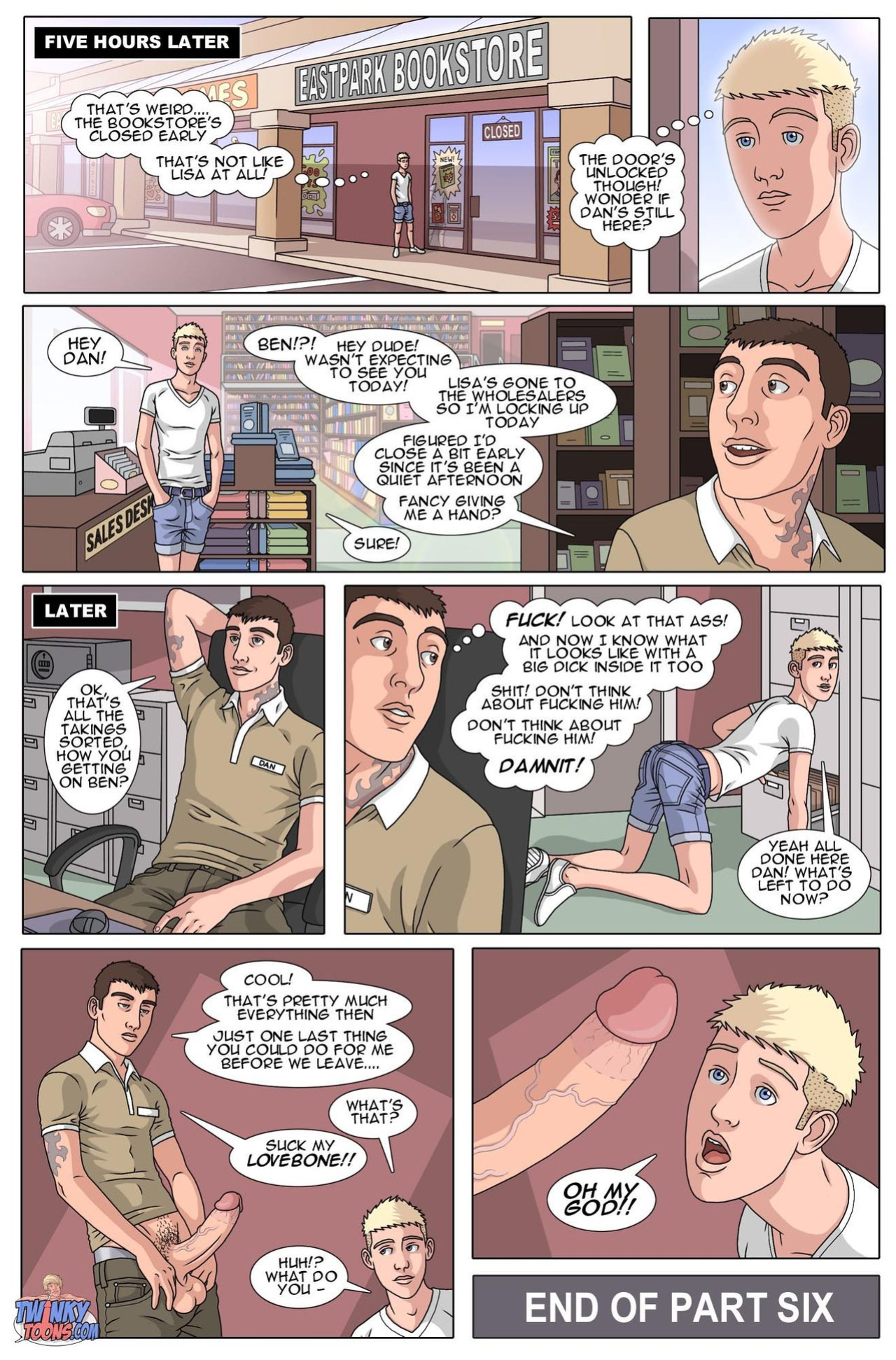Bang Hard Ben - Parts 6-10 [Twinks] [Gay] [Patrick Fillion] [Class Comics] [Studs] [Hunks]