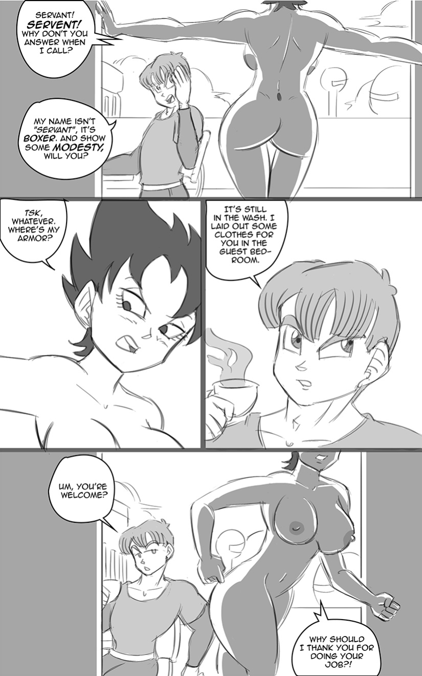 [Funsexydragonball] Girlgeta and Boxer (Dragon Ball Z)