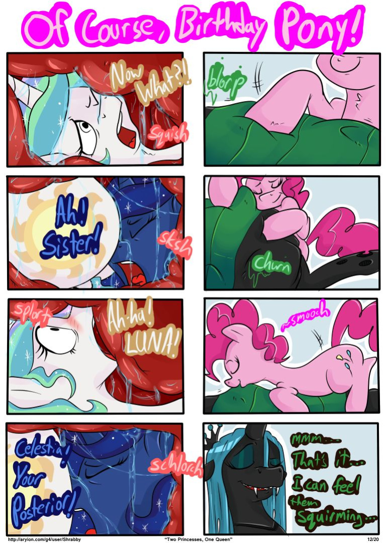 [Shrabby] Two Princesses, One Queen (My Little Pony Friendship is Magic)
