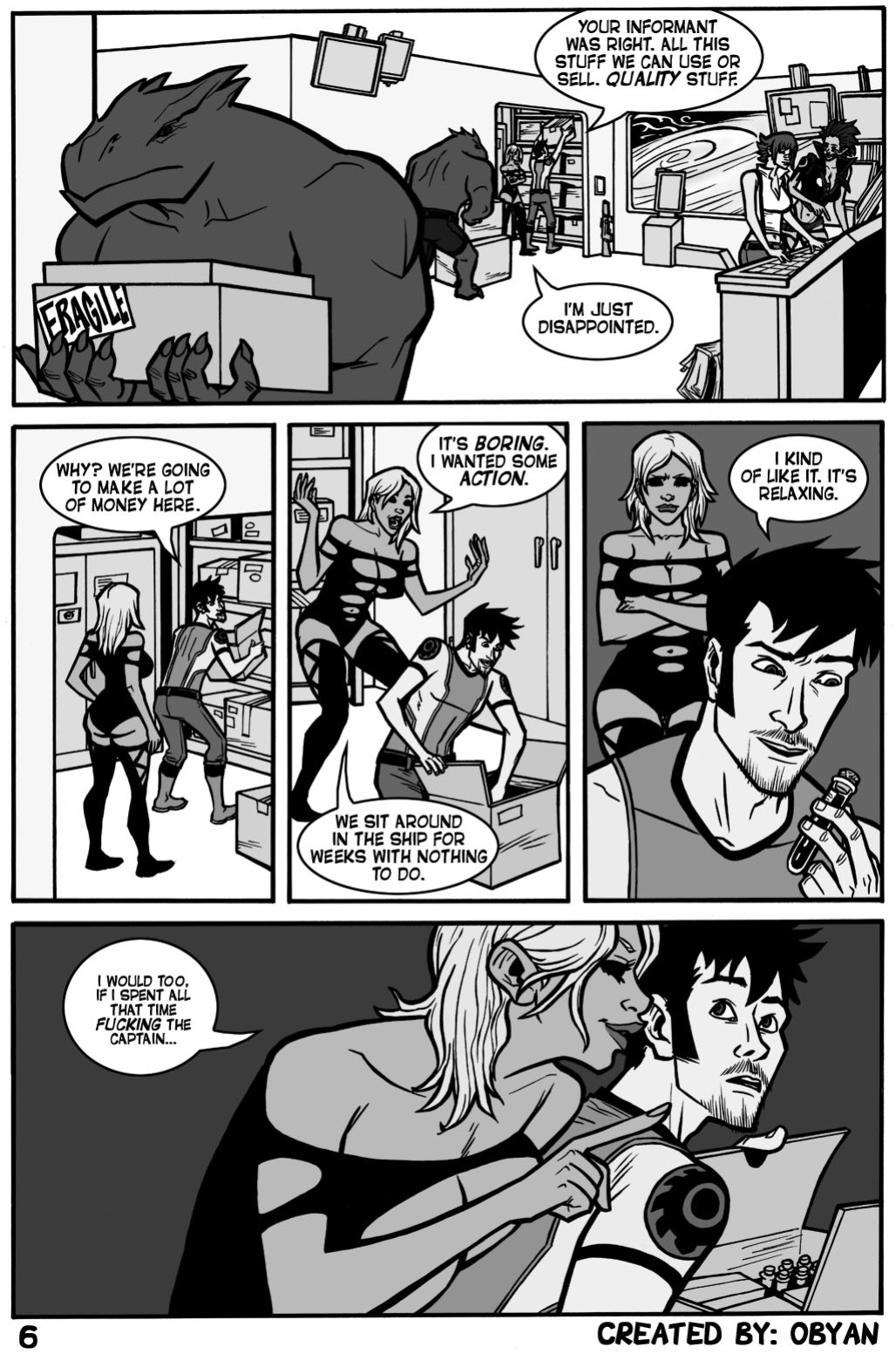 [Obyan] Black Comet Pirates: Up in Smoke