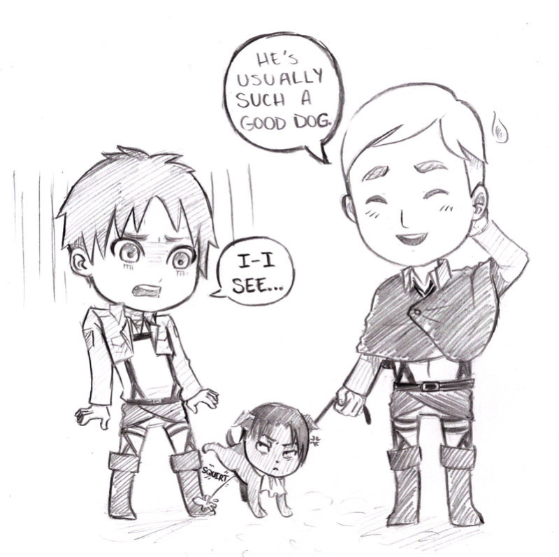 Shingeki no Kyojin Hentai Art by Theheroisme