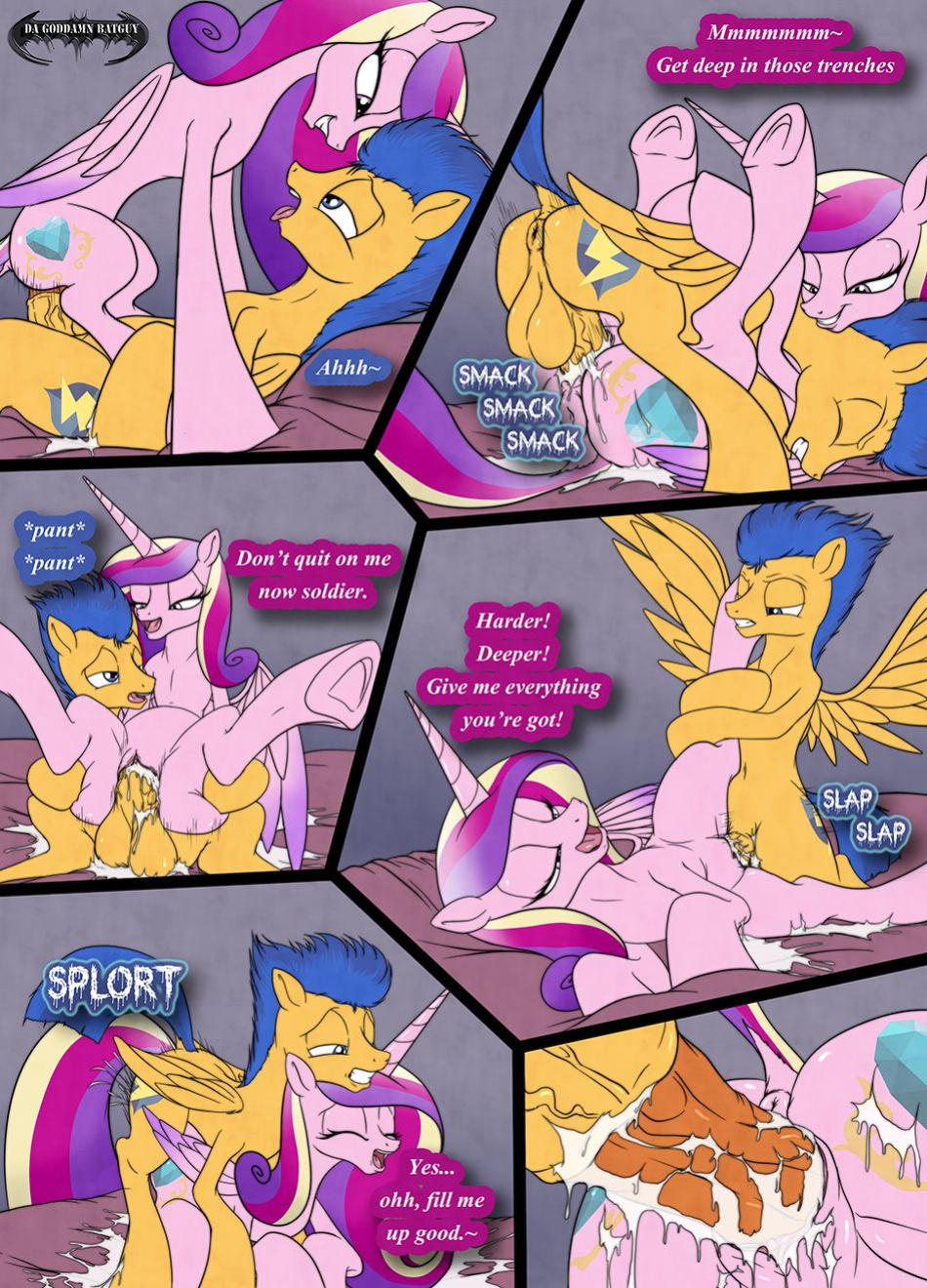 [Da-Goddamn-Batguy] Flash's Royal Service (My Little Pony: Friendship is Magic)
