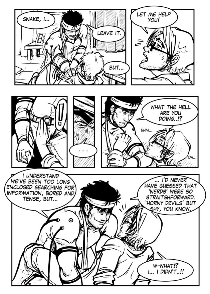 [RockGaara] Solid Snake x Otacon