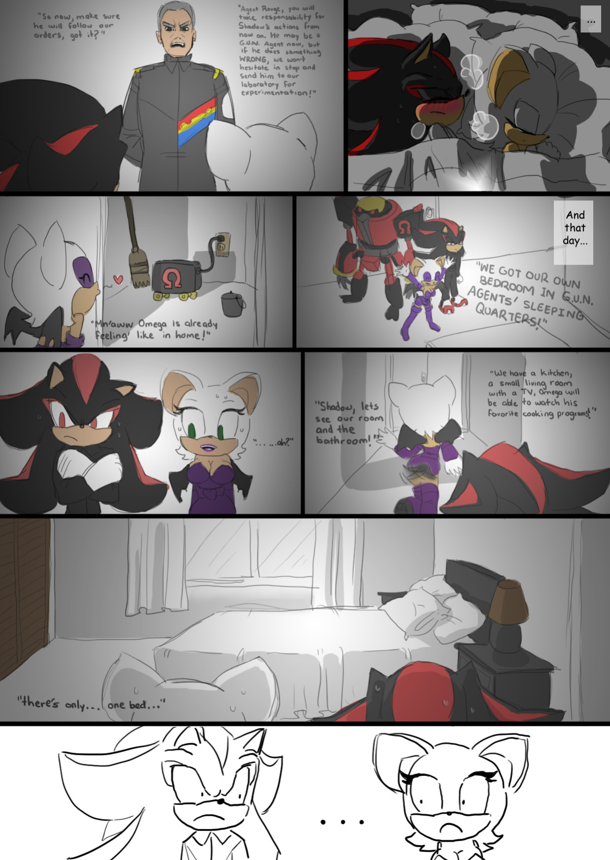 [SonicCake] Shadow's Stuff (Sonic the Hedgehog)