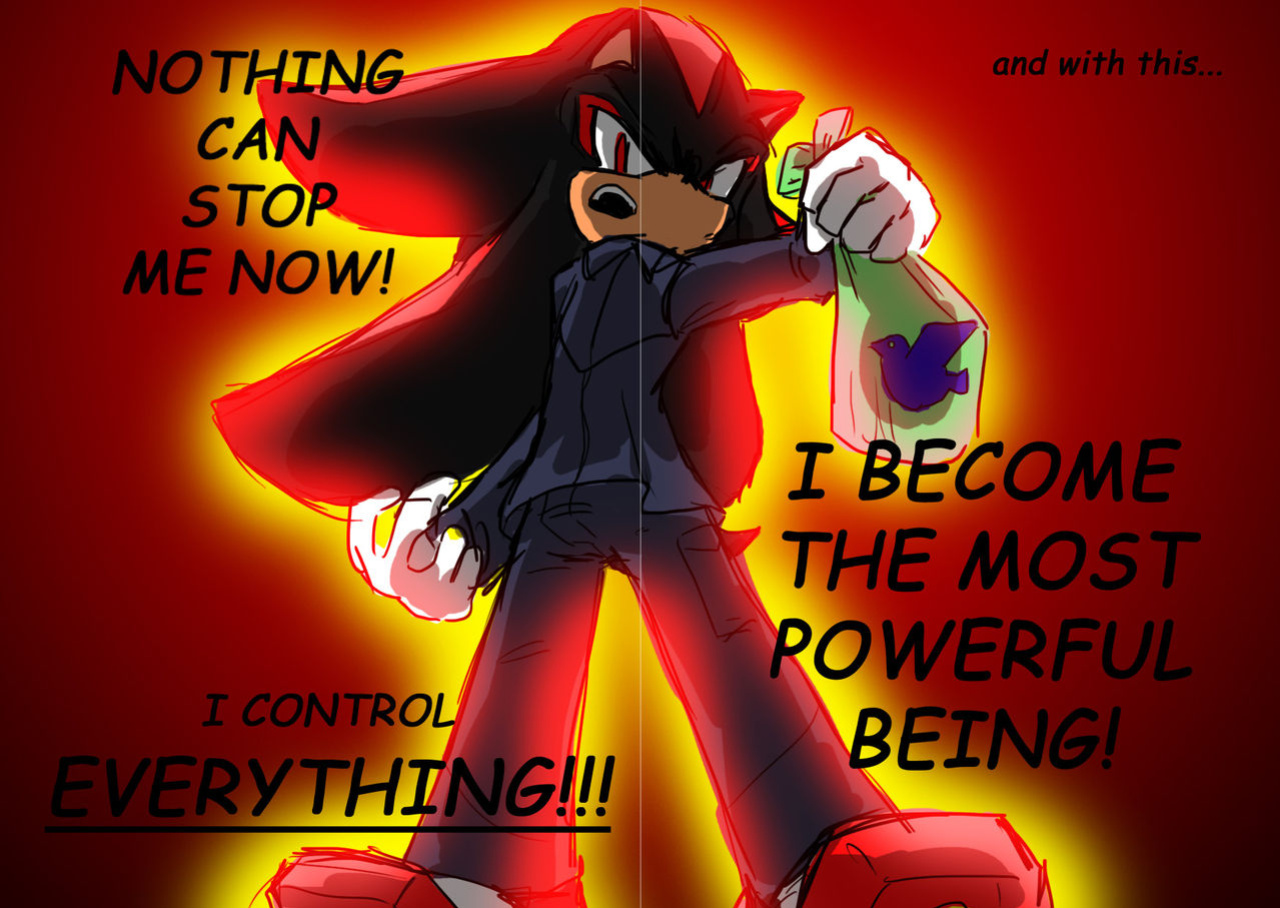 [SonicCake] Shadow's Stuff (Sonic the Hedgehog)