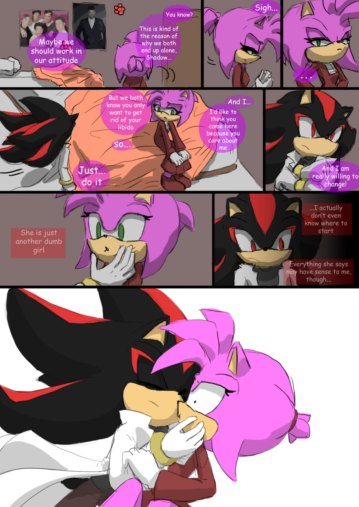 [SonicCake] Shadow's Stuff (Sonic the Hedgehog)