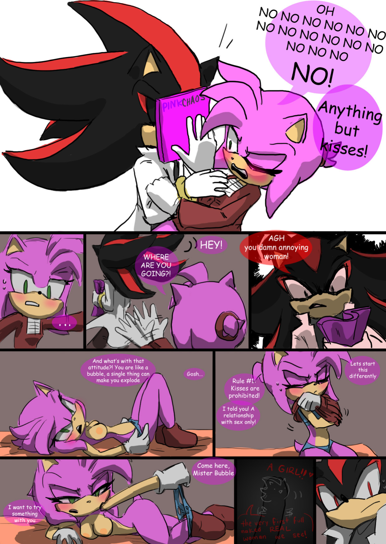 [SonicCake] Shadow's Stuff (Sonic the Hedgehog)
