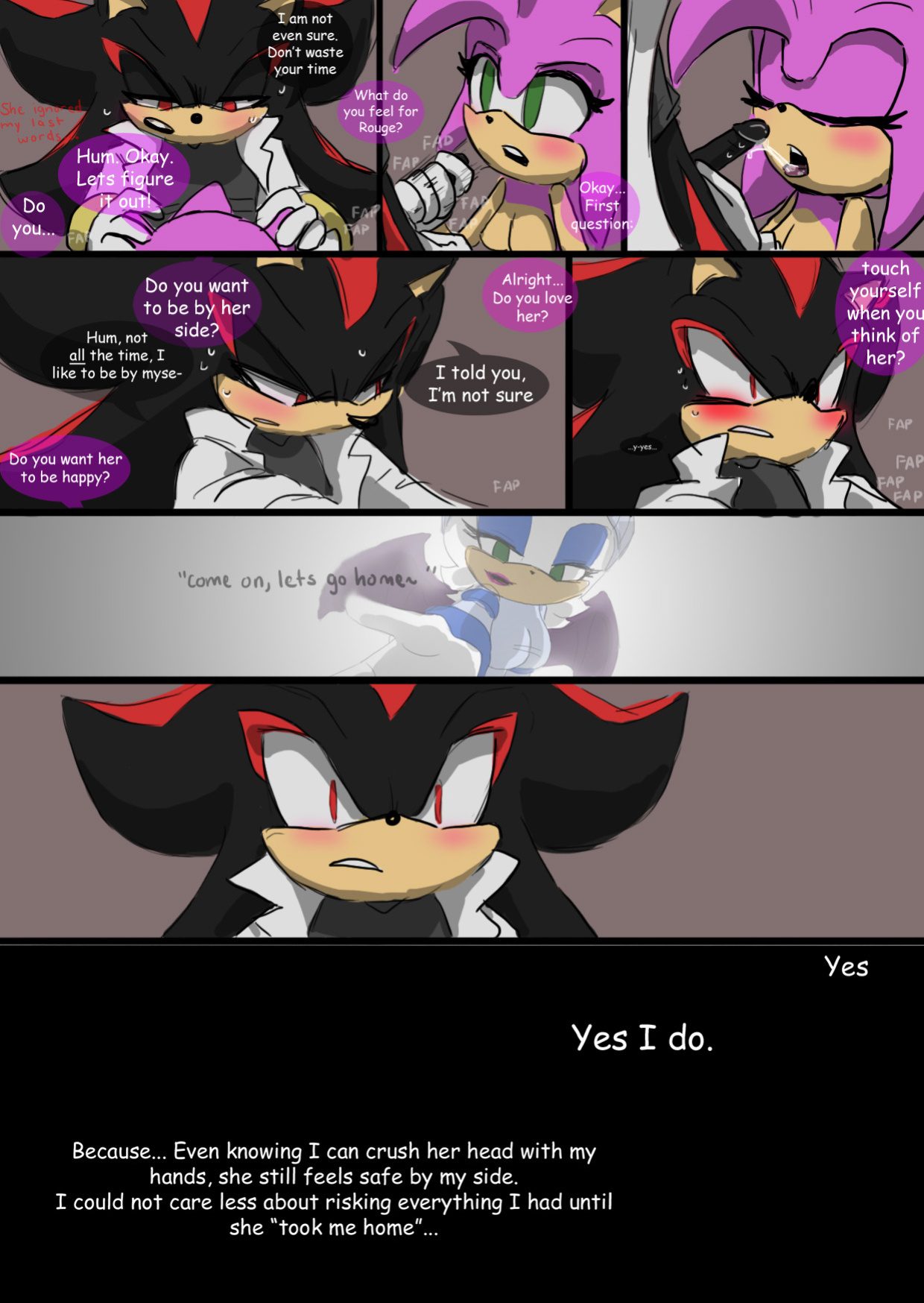 [SonicCake] Shadow's Stuff (Sonic the Hedgehog)