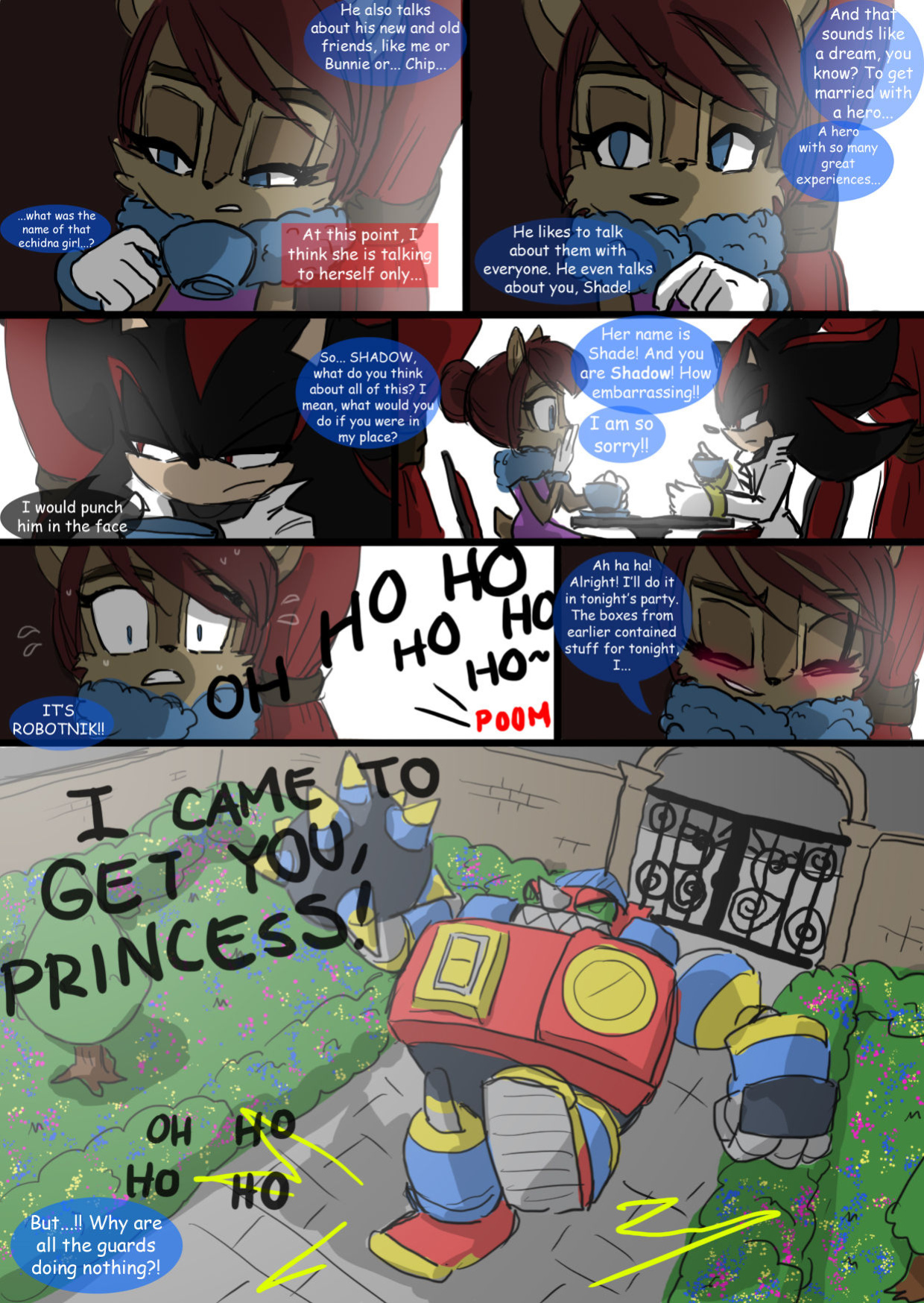 [SonicCake] Shadow's Stuff (Sonic the Hedgehog)