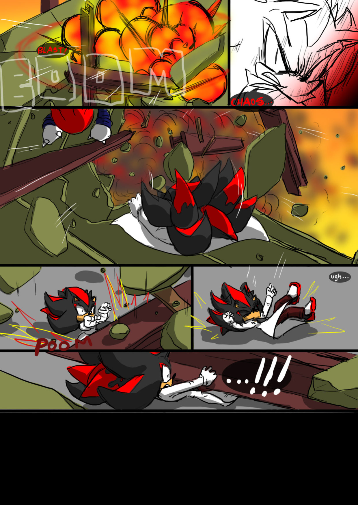 [SonicCake] Shadow's Stuff (Sonic the Hedgehog)