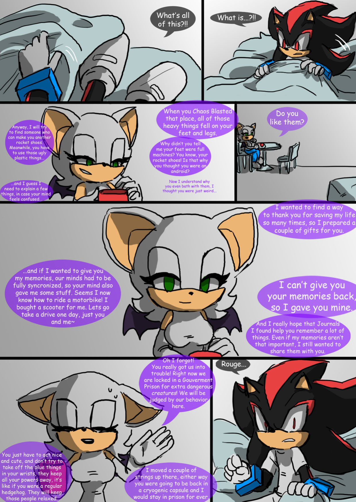 [SonicCake] Shadow's Stuff (Sonic the Hedgehog)