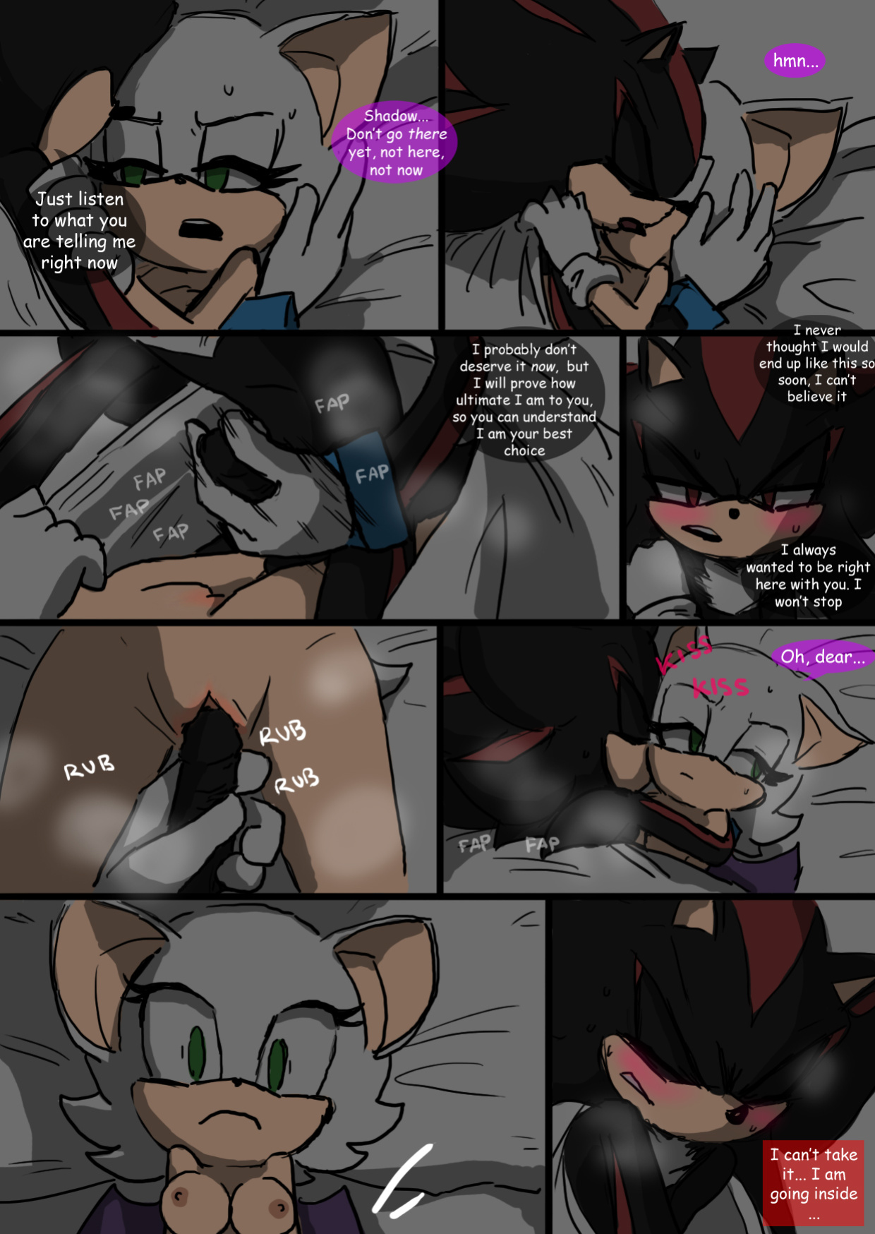 [SonicCake] Shadow's Stuff (Sonic the Hedgehog)