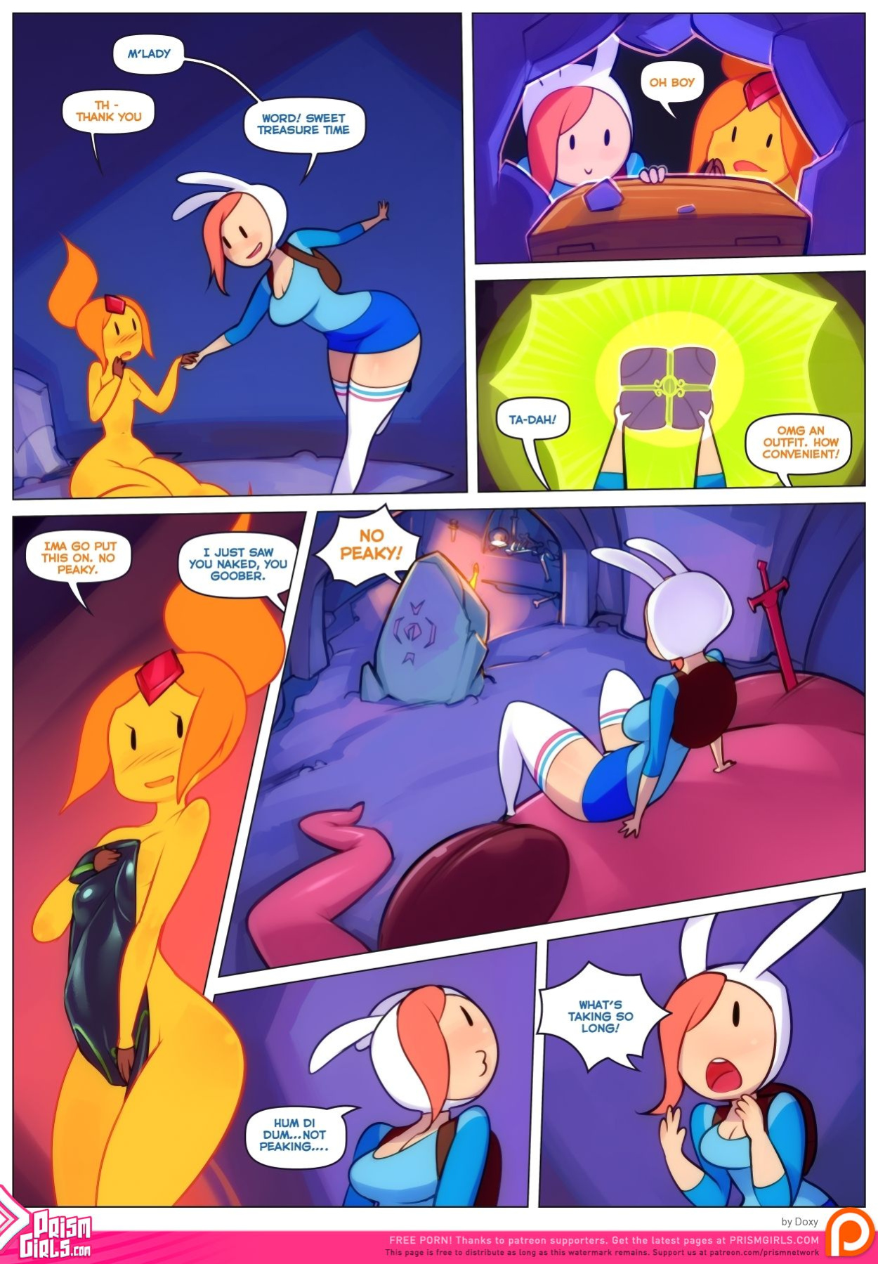 [Prism Girls (Doxy)] Inner Fire (Adventure Time)