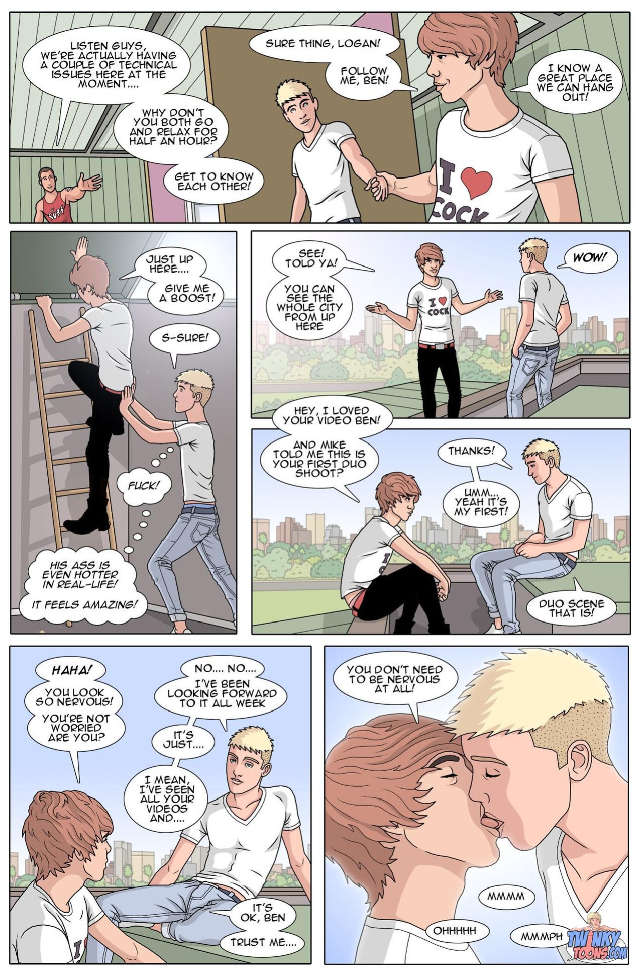 Bang Hard Ben - Parts 1-5 [Twinks] [Gay] [Patrick Fillion] [Class Comics] [Studs] [Hunks]