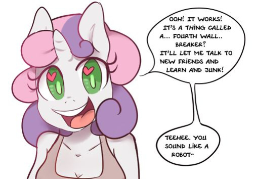 (Somescrub) Ask Nudist Sweetie Belle