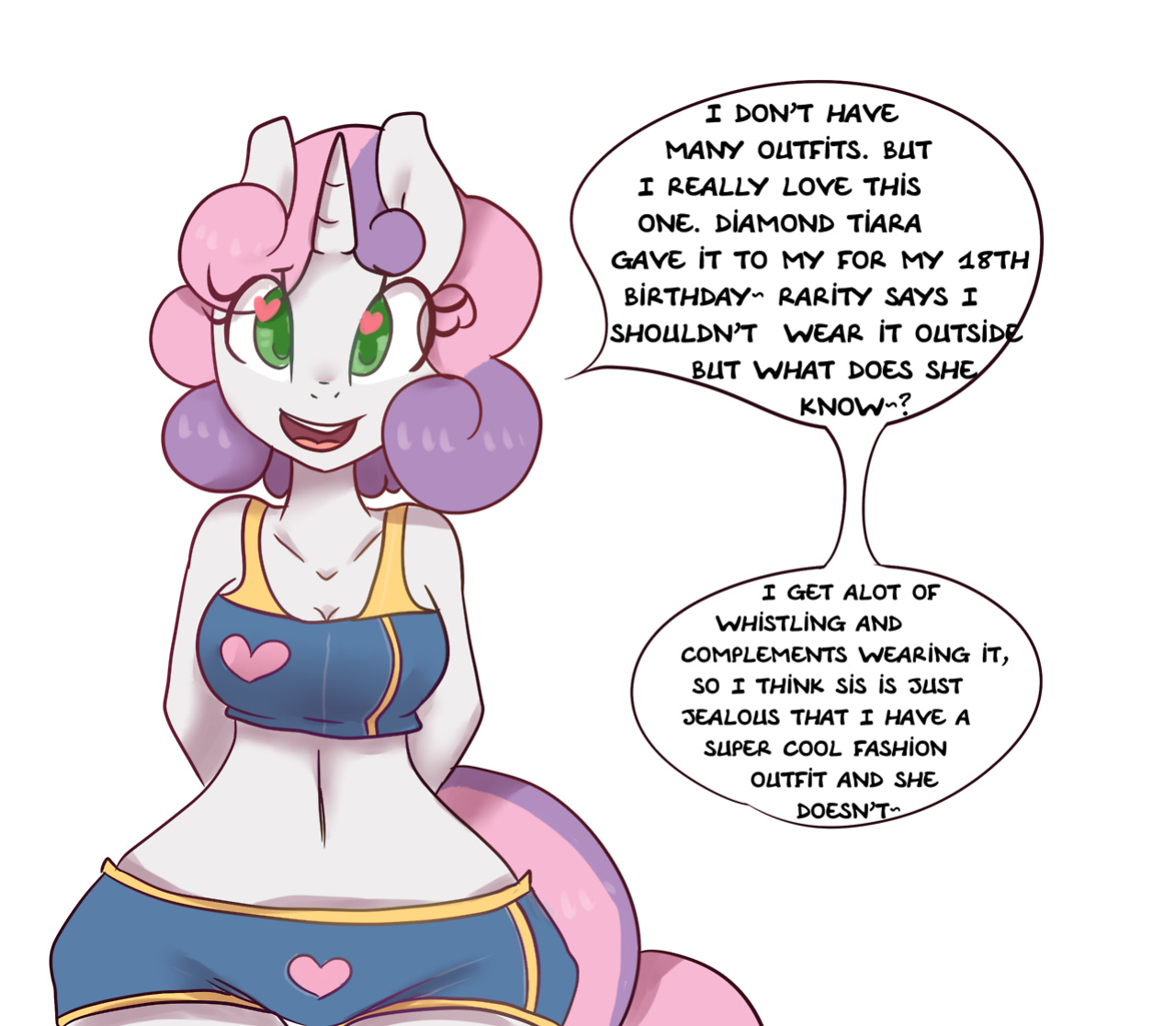 (Somescrub) Ask Nudist Sweetie Belle