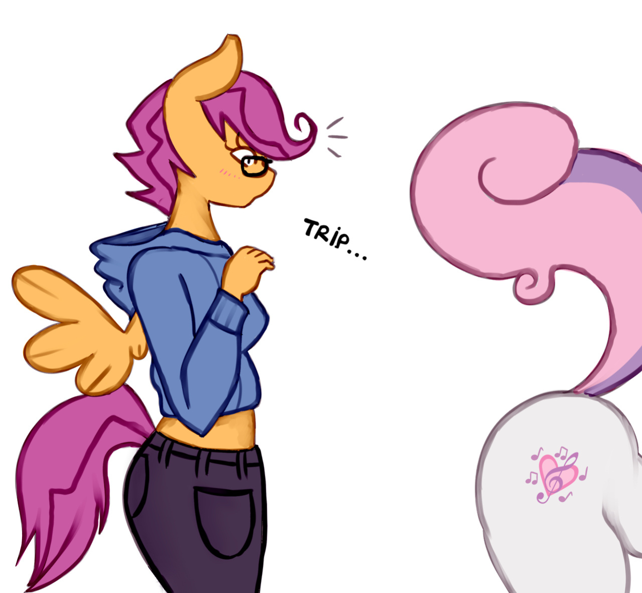 (Somescrub) Ask Nudist Sweetie Belle