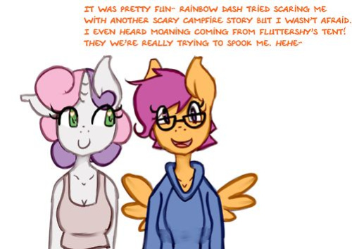 (Somescrub) Ask Nudist Sweetie Belle