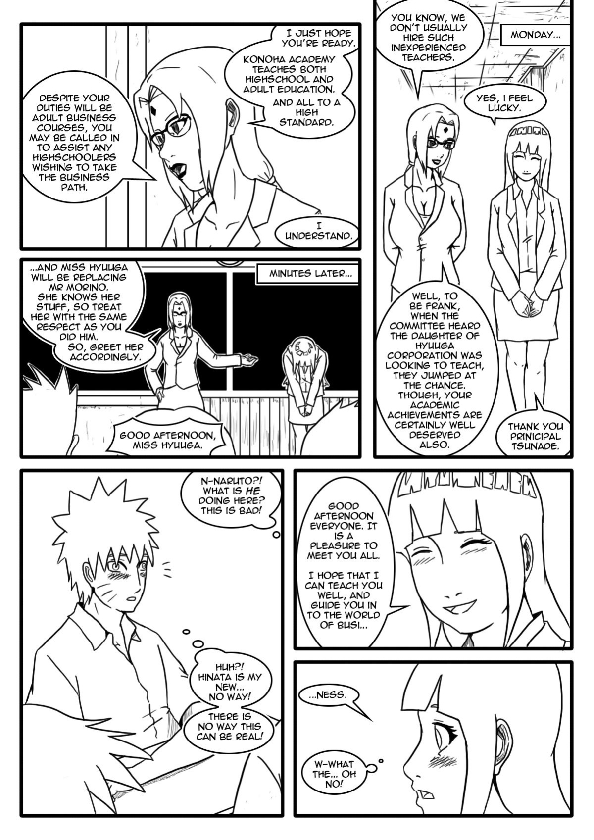 NaruHina: the teacher