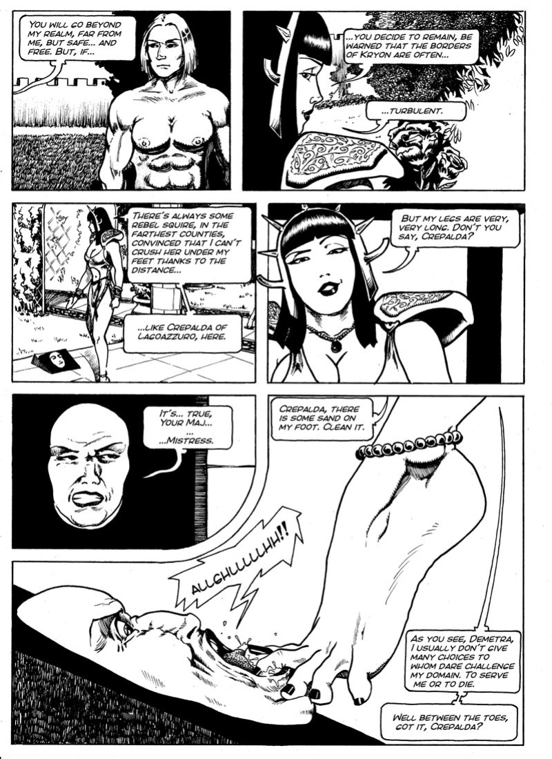 Lost Lands (IV-V) & tribute to Franco Saudelli - by IlBardoRamingo - Bdsm/Femdom - English