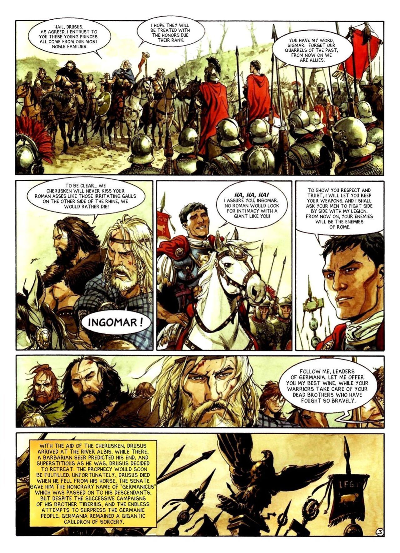 [Enrico Marini] The Eagles of Rome - Volume #01 (ENG)