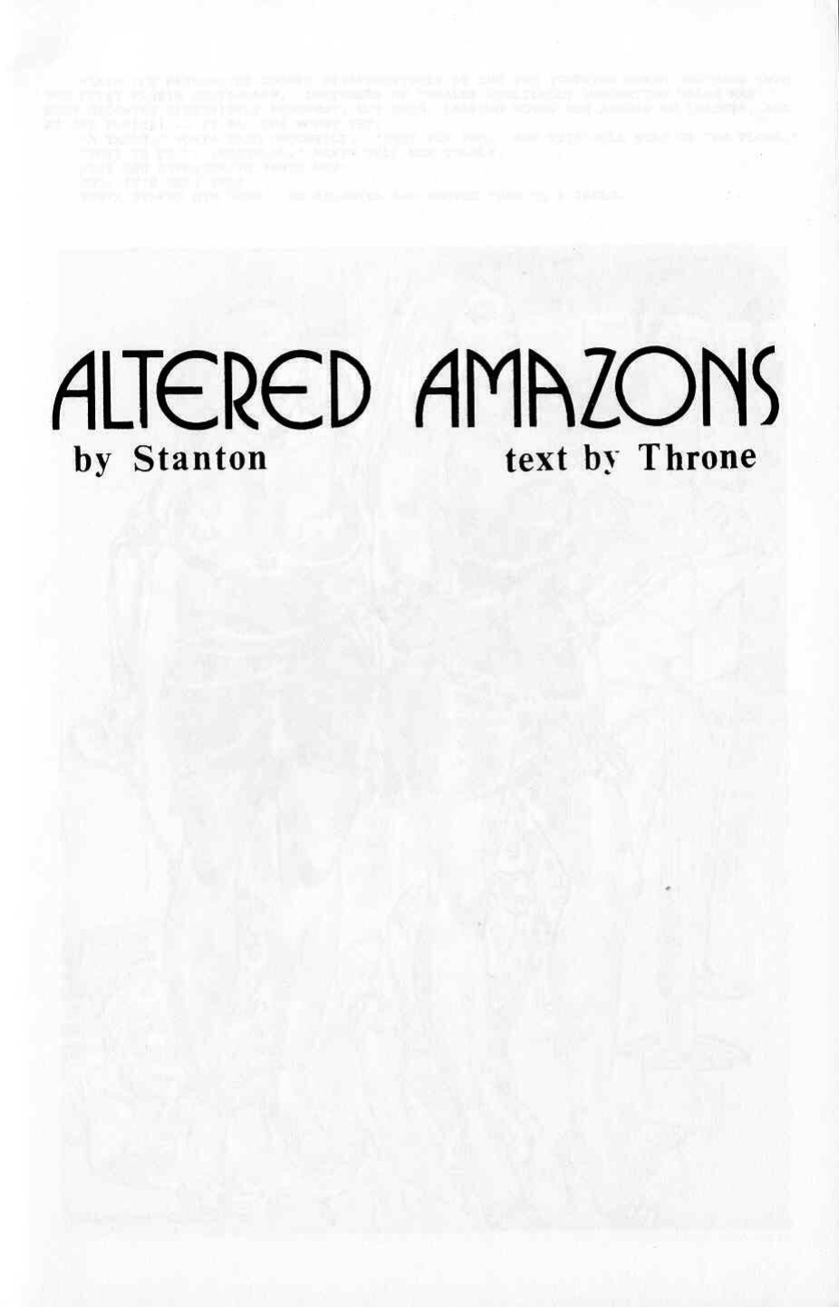 [Eric Stanton] Altered Amazons