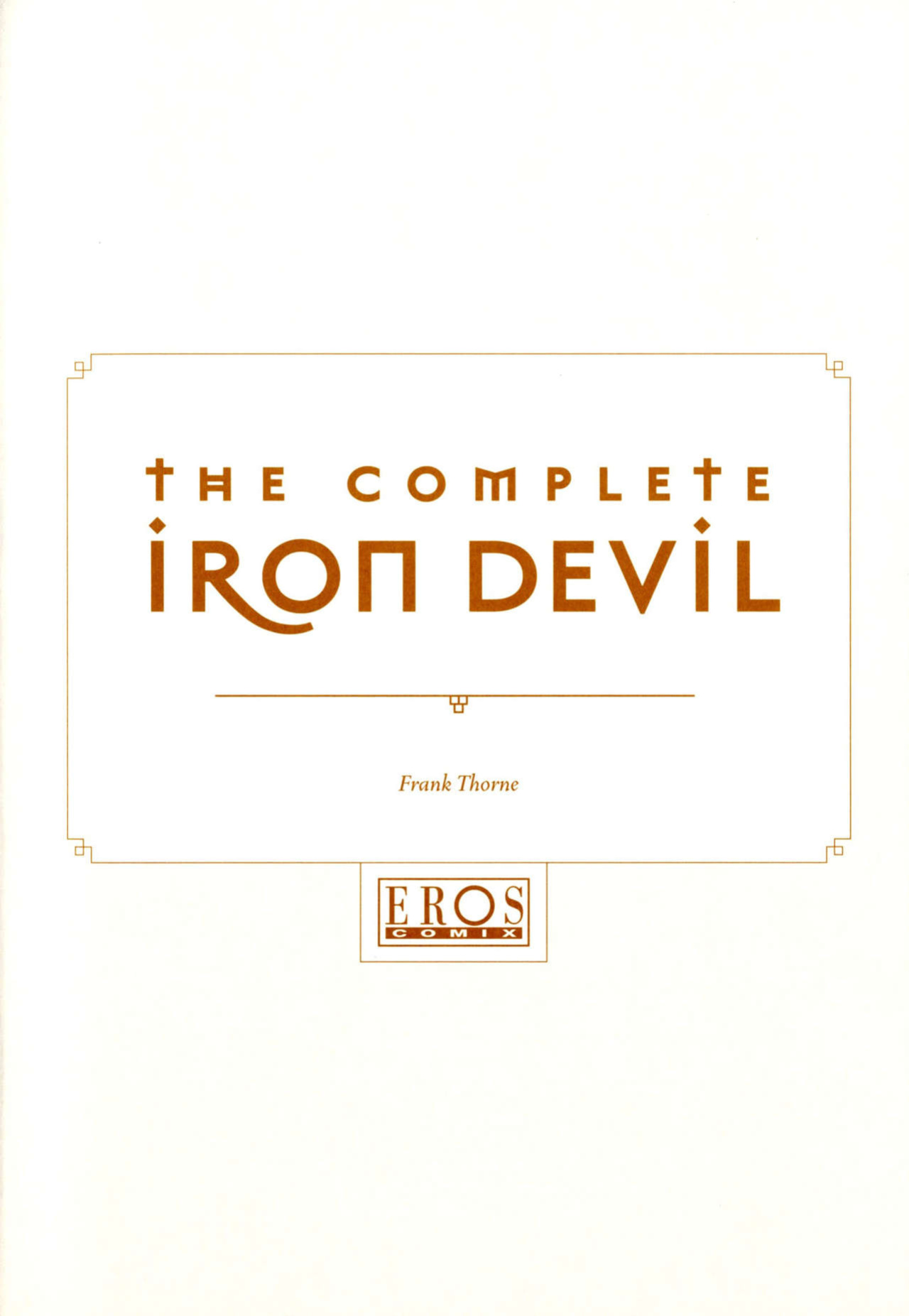 [Frank Thorne] The Complete Iron Devil