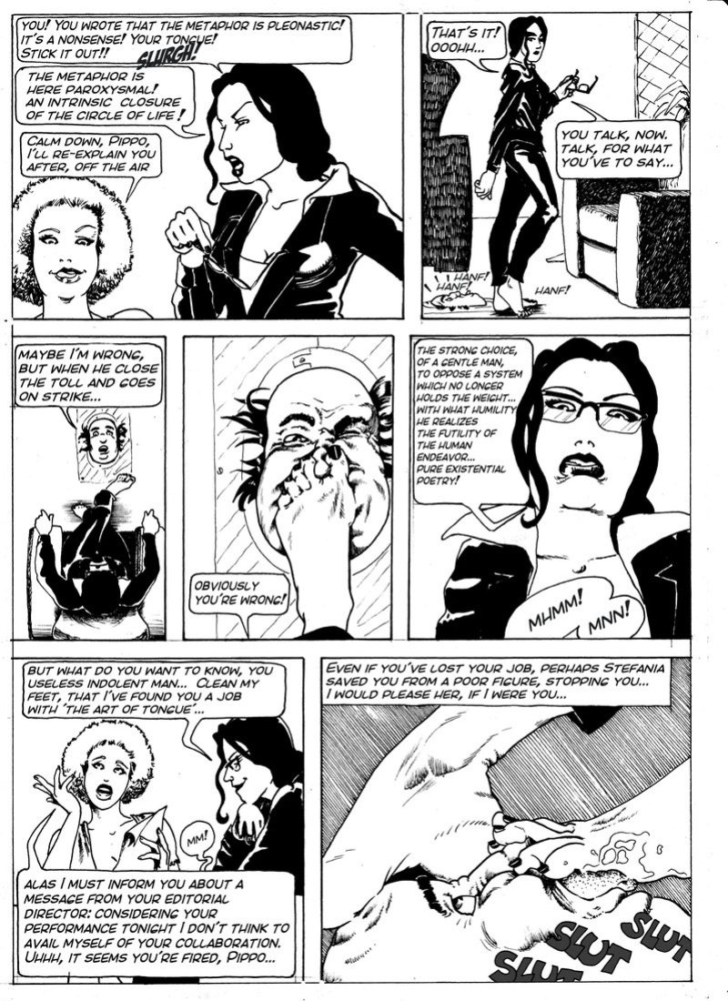 Talk Show - by IlBardoRamingo - Bdsm/Femdom/Foot fetish - English