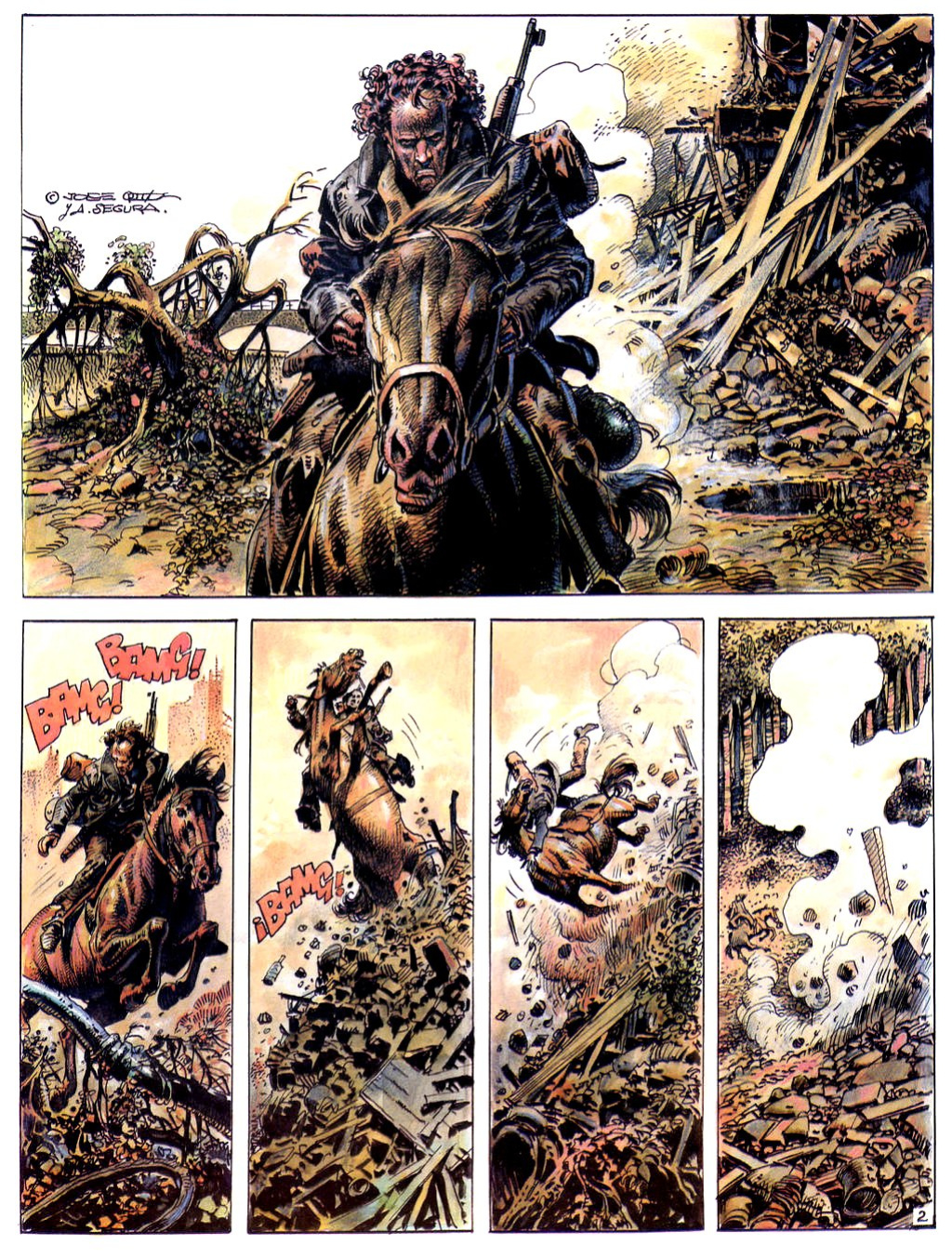 [Jose Ortiz + Antonio Segura] Hombre - Volume #01: The Shadow of Despair (ENG)