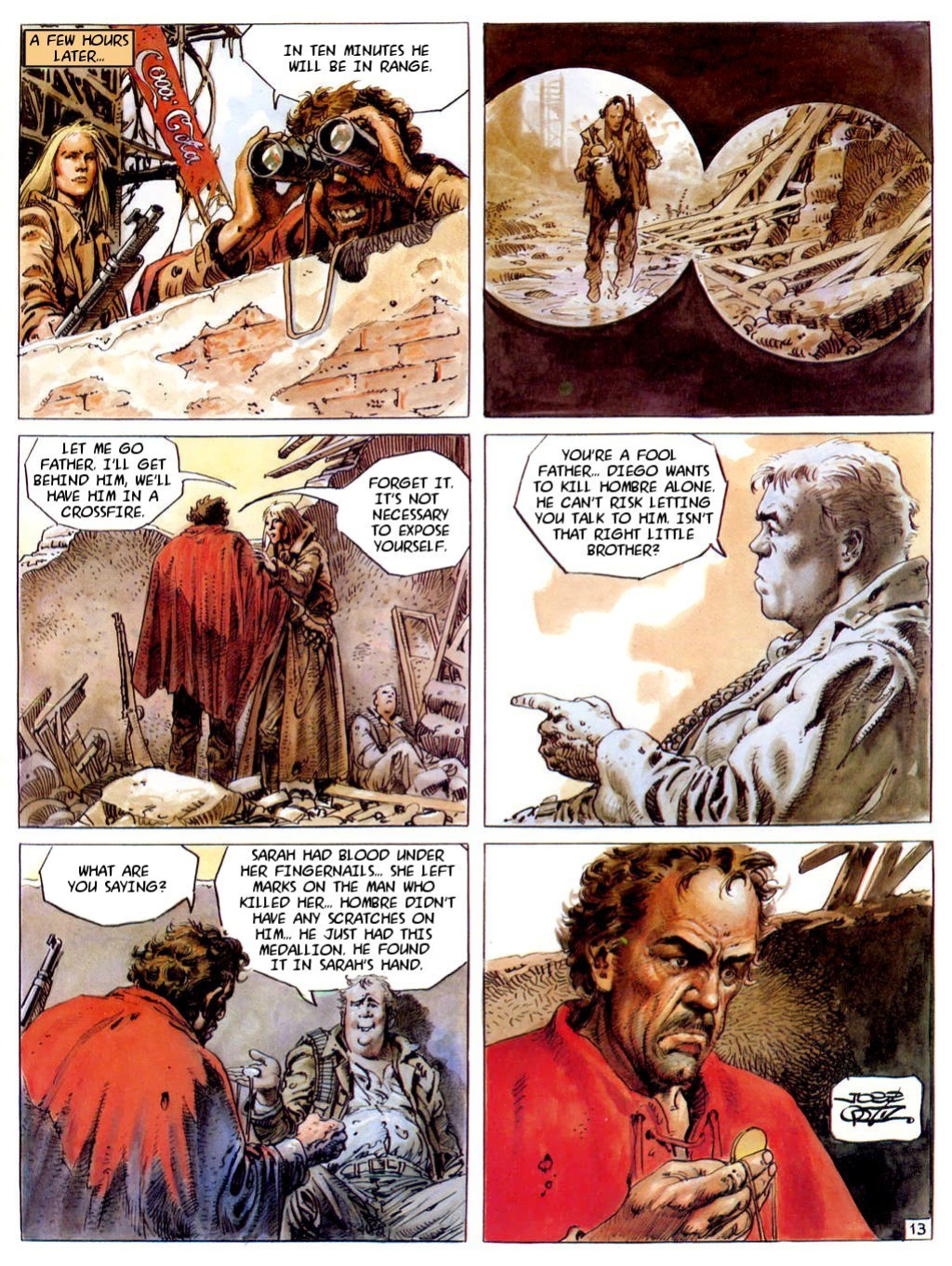 [Jose Ortiz + Antonio Segura] Hombre - Volume #01: The Shadow of Despair (ENG)