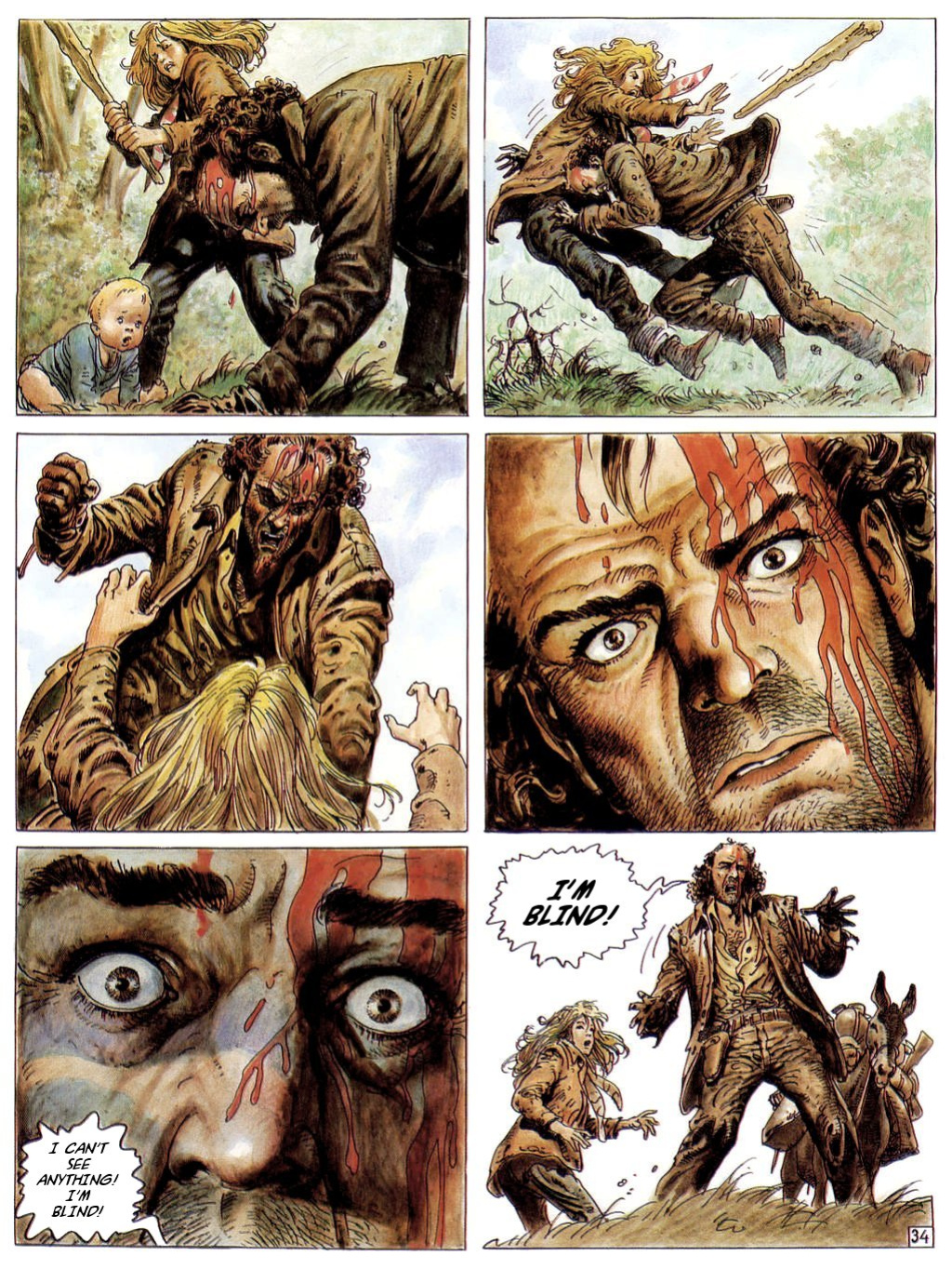 [Jose Ortiz + Antonio Segura] Hombre - Volume #01: The Shadow of Despair (ENG)