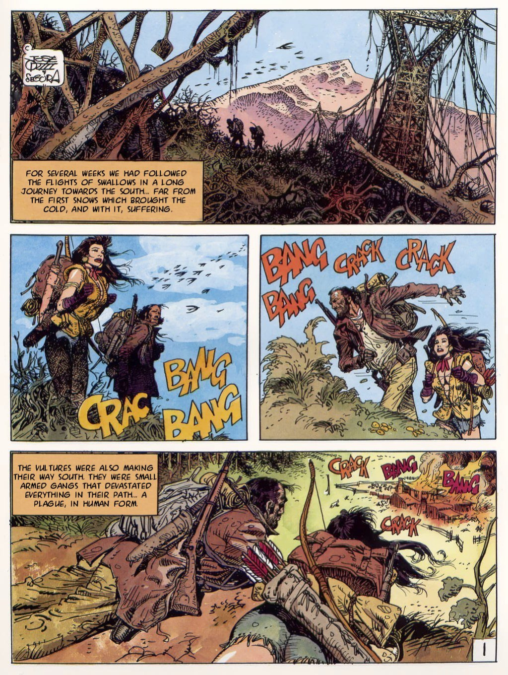 [Jose Ortiz + Antonio Segura] Hombre - Volume #05: The Vultures (ENG)