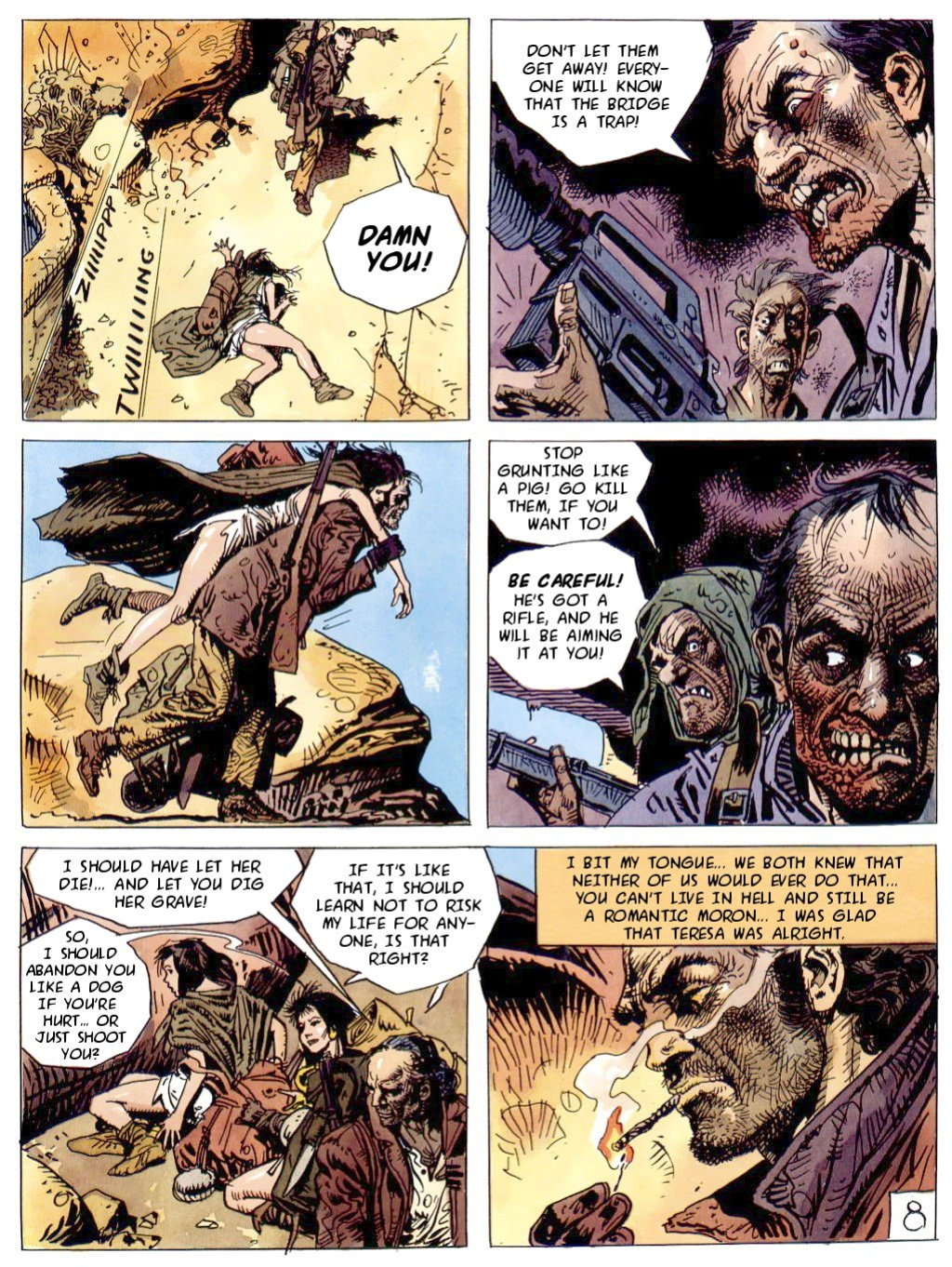 [Jose Ortiz + Antonio Segura] Hombre - Volume #05: The Vultures (ENG)