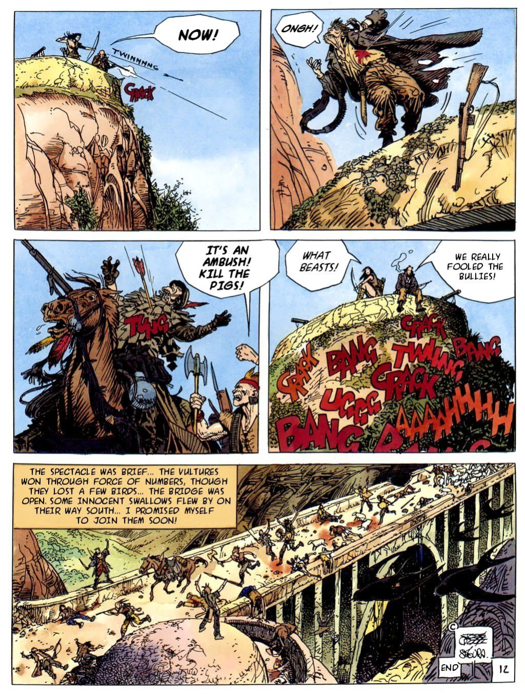 [Jose Ortiz + Antonio Segura] Hombre - Volume #05: The Vultures (ENG)