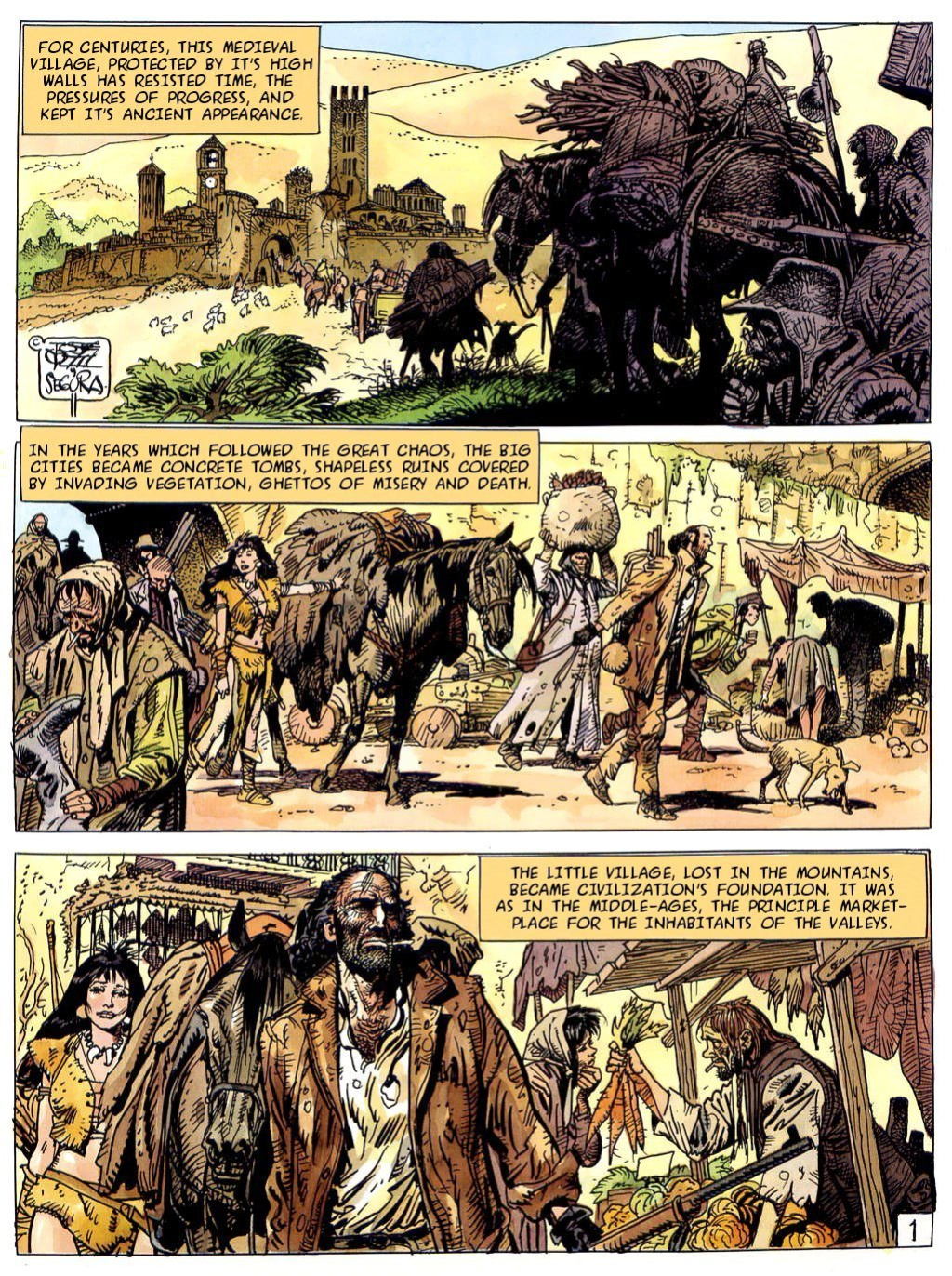 [Jose Ortiz + Antonio Segura] Hombre - Volume #05: The Vultures (ENG)