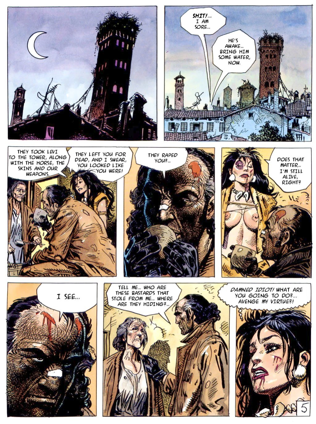 [Jose Ortiz + Antonio Segura] Hombre - Volume #05: The Vultures (ENG)
