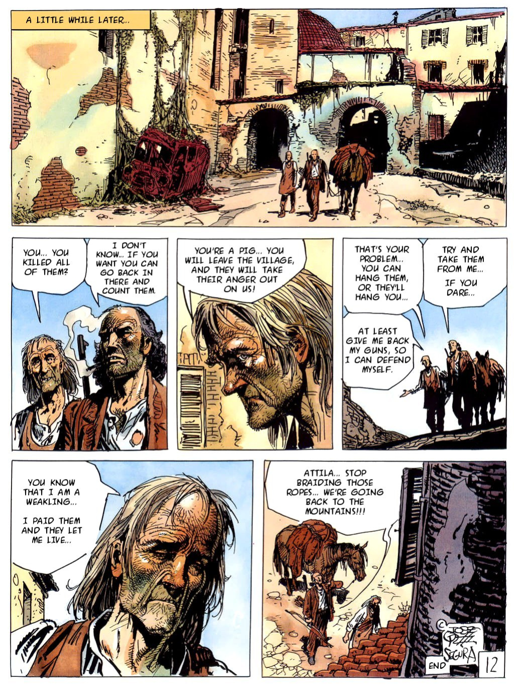 [Jose Ortiz + Antonio Segura] Hombre - Volume #05: The Vultures (ENG)