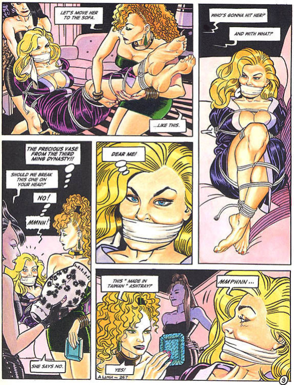 [Franco Saudelli] Blonde Bondage Palace T1-3 color