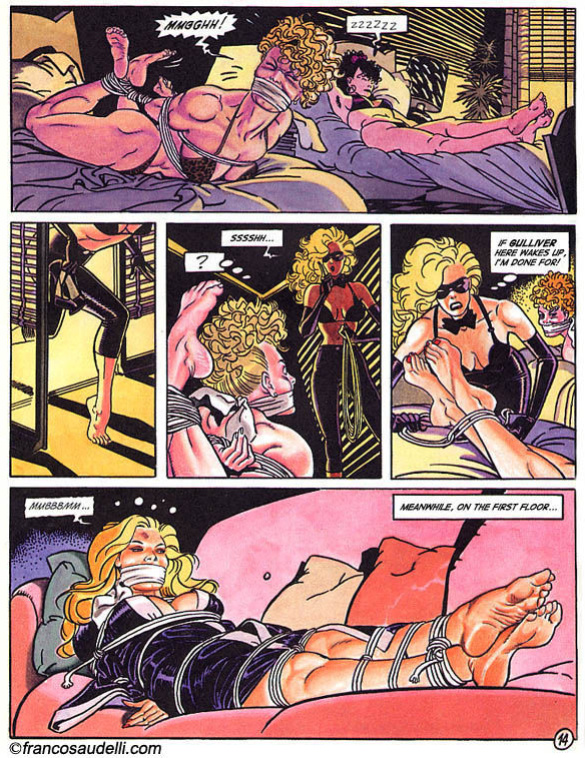 [Franco Saudelli] Blonde Bondage Palace T1-3 color