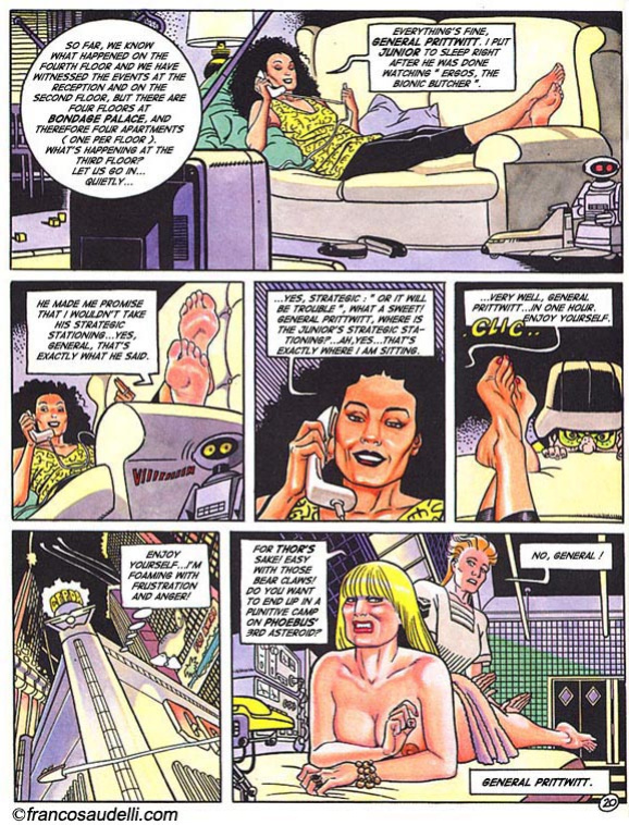 [Franco Saudelli] Blonde Bondage Palace T1-3 color