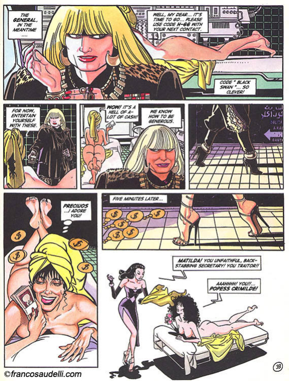 [Franco Saudelli] Blonde Bondage Palace T1-3 color